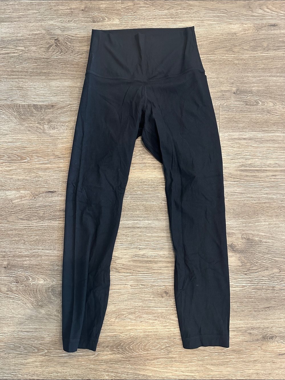 Lululemon Ribbed Align Leggings in Black